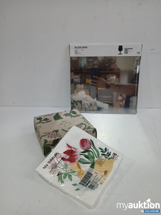 Artikel Nr. 996128 Artikel Nr. 996128: IKEA Spiegel Set + Taschentuchbox & Servieten