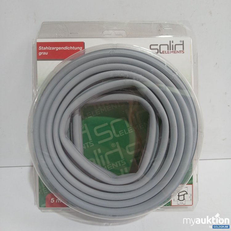 Artikel Nr. 443129: Solid Elements Stahlzargendichtung grau 5m 