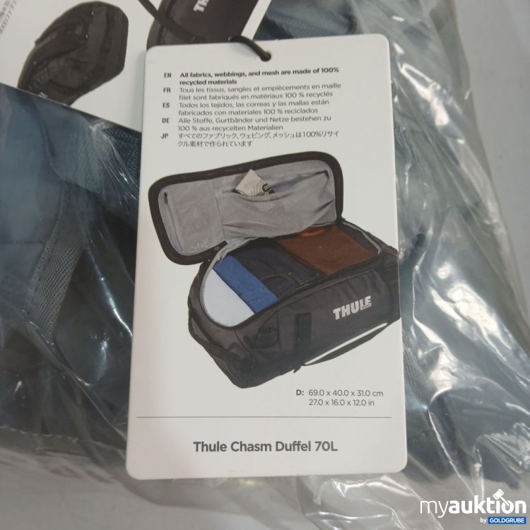 Artikel Nr. 447129 Artikel Nr. 447129: THULE Chasm Duffel 70 L