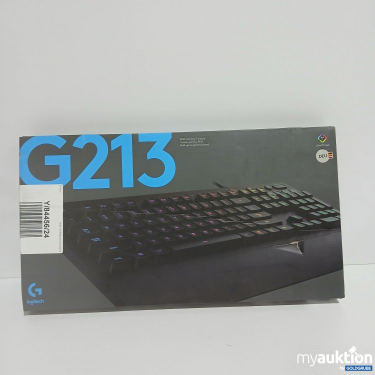 Artikel Nr. 816129 Artikel Nr. 816129: Logitech G213 RGB-Gaming Tastatur