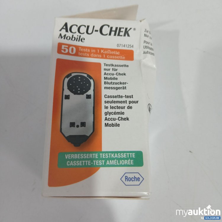 Artikel Nr. 818129 Artikel Nr. 818129: Accu Chek Mobile 50Tests in 1 Kassette