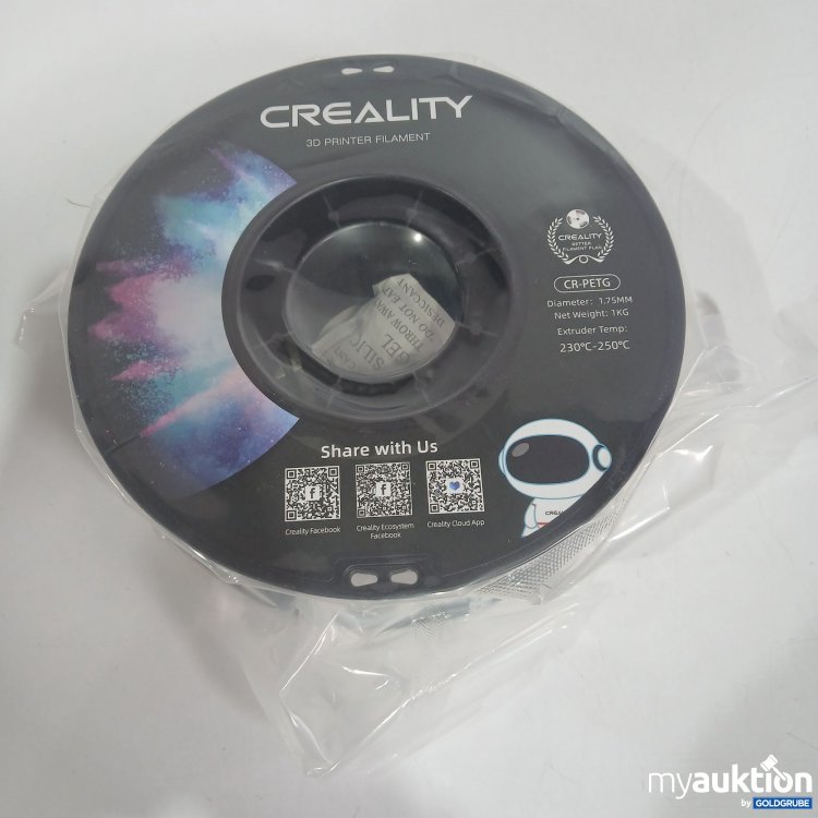 Artikel Nr. 822129 Artikel Nr. 822129: CR Series 3D Printing Filament 1.75mm 1kg