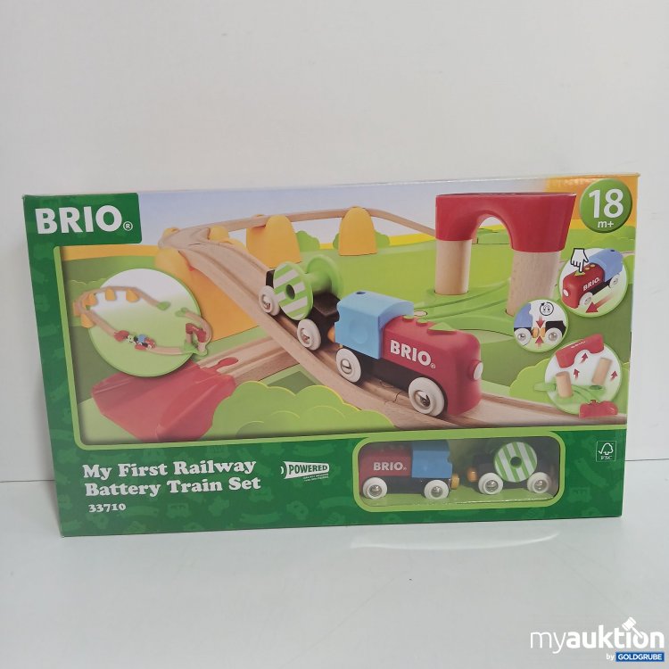 Artikel Nr. 832129 Artikel Nr. 832129: Brio My First Railway Battery Train Set 33710 18m+