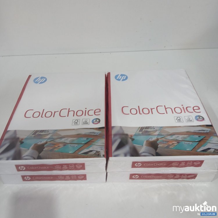 Artikel Nr. 844129 Artikel Nr. 844129: Hp Kopierpapier ColorChoice A4 4x250Stk