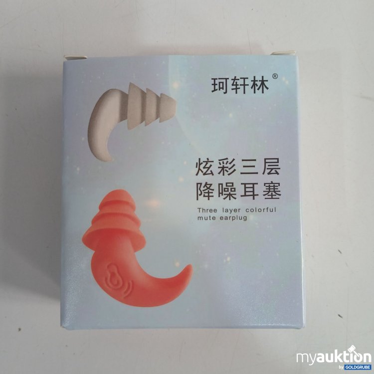 Artikel Nr. 874129 Artikel Nr. 874129: Three Layer Colorful Earplug