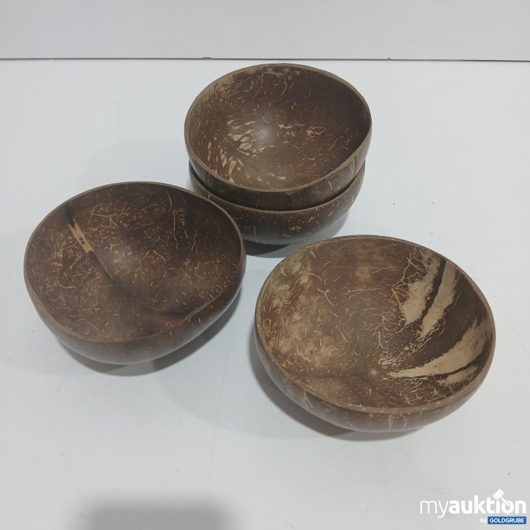 Artikel Nr. 883129: Kokosnuss-Küchenschalen 4 Stück 