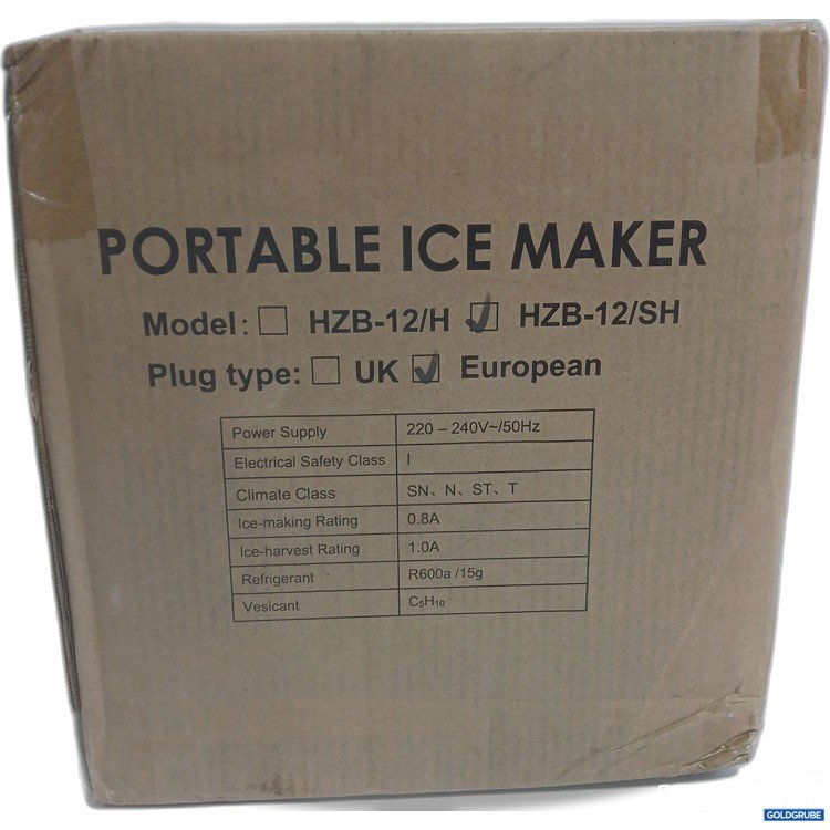 Artikel Nr. 888129 Artikel Nr. 888129: Portable Ice Maker HZB-12/SH