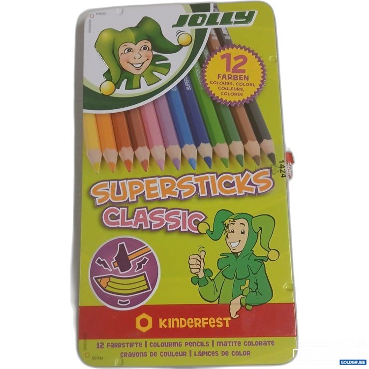 Artikel Nr. 922129: Jolly Supersticks Classic 12 Farbige Buntstifte