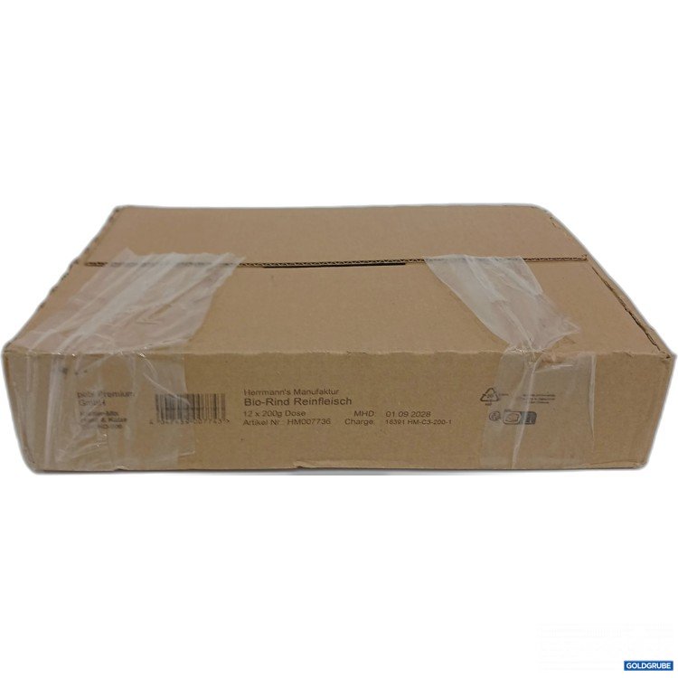 Artikel Nr. 967129: Herrmann's Manufaktur Bio Rind Reinfleisch 12x200g 