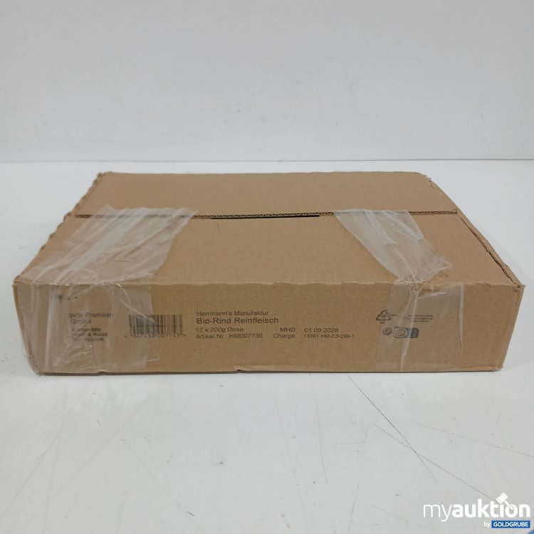 Artikel Nr. 967129: Herrmann's Manufaktur Bio Rind Reinfleisch 12x200g 
