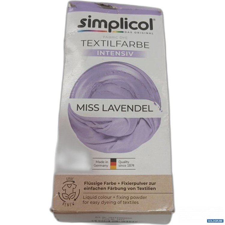 Artikel Nr. 984129 Artikel Nr. 984129: simplicol Textilfarbe Miss Lavendel 150ml+ 400g
