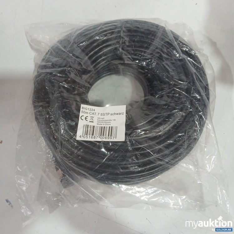 Artikel Nr. 986129: Kabel BIG 1224 50m CAT.7 SSTP Schwarz 