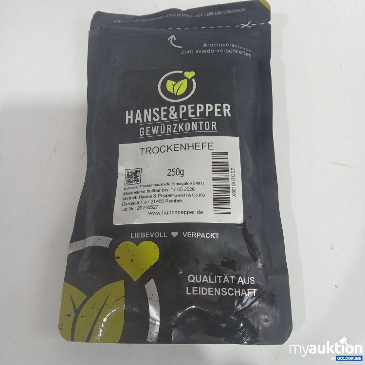 Artikel Nr. 873130: Hanse&Pepper Trockenhefe 250g