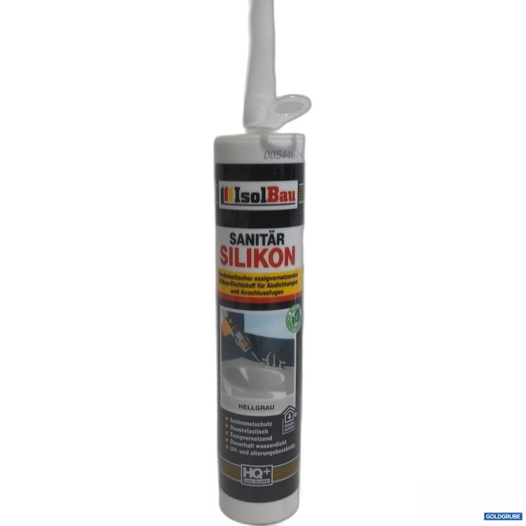 Artikel Nr. 882130: Isol Bau Sanitär Silikon hellgrau 300ml 