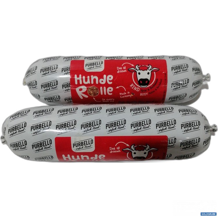 Artikel Nr. 950130: Purbello Hunderolle Rind 2x800g