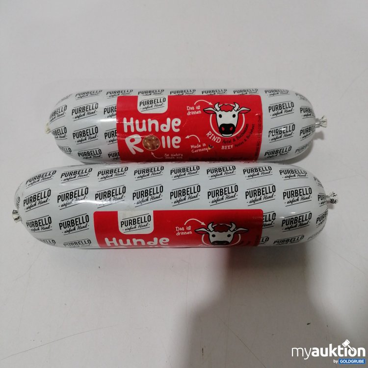 Artikel Nr. 950130: Purbello Hunderolle Rind 2x800g