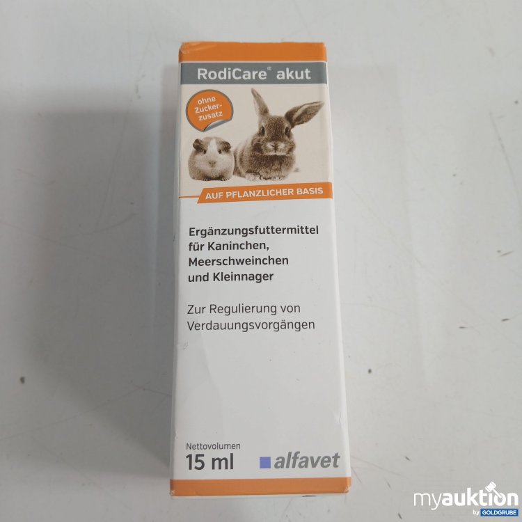 Artikel Nr. 951130: Rodicare Ergänzungsfuttermittel für Kaninchen, Meerschweinchen & Kleinnager 15ml 