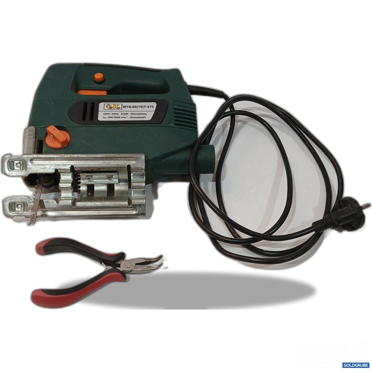 Artikel Nr. 955130: O.K. Elektrische Stichsäge & kleine Kneifzange Model Nr. M1Q-80(10)T-570,