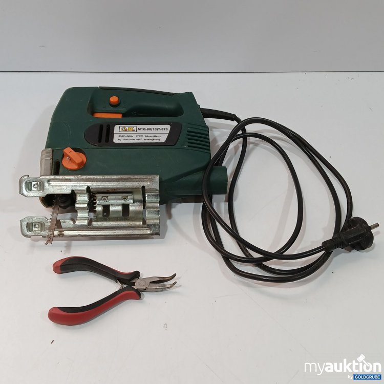 Artikel Nr. 955130: O.K. Elektrische Stichsäge & kleine Kneifzange Model Nr. M1Q-80(10)T-570,