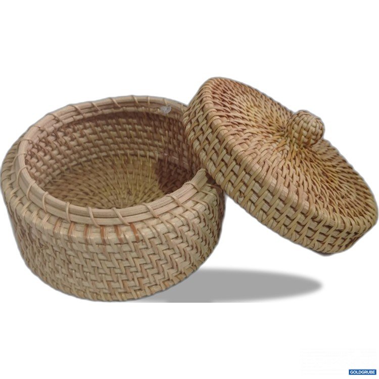 Artikel Nr. 964130: Aufbewahrungskorb mit Deckel ca. 12cm