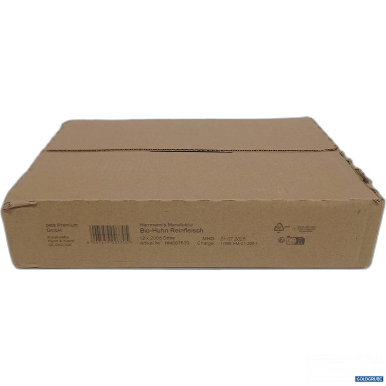 Artikel Nr. 967130: Herrmann's Manufaktur Bio-Huhn Reinfleisch 12x200g 
