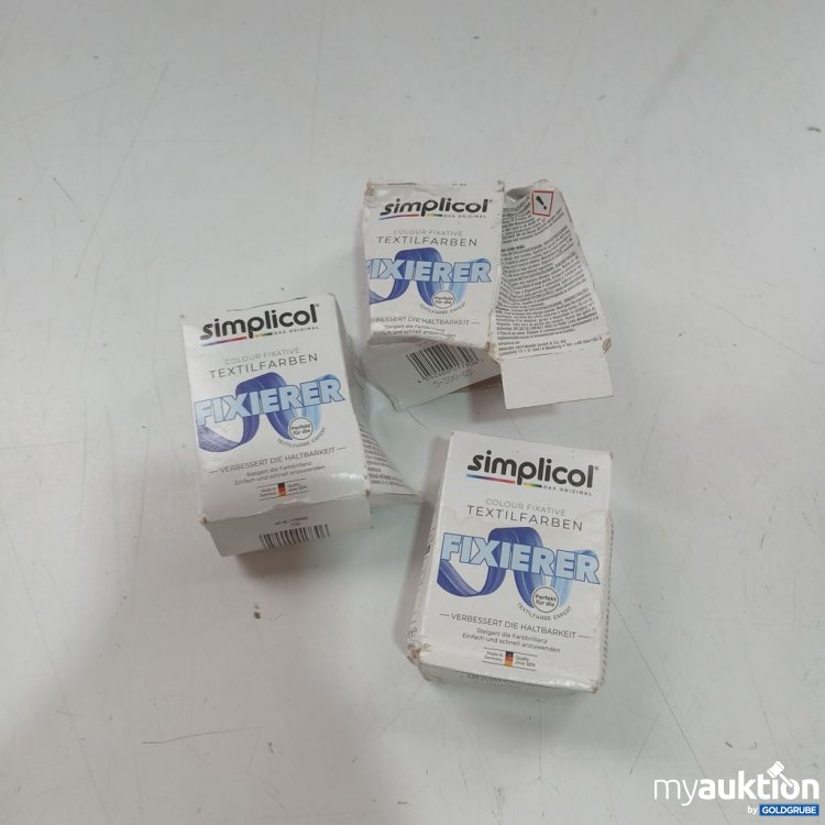 Artikel Nr. 984130 Artikel Nr. 984130: simplicol Fixierer Textilfarben 3x90ml