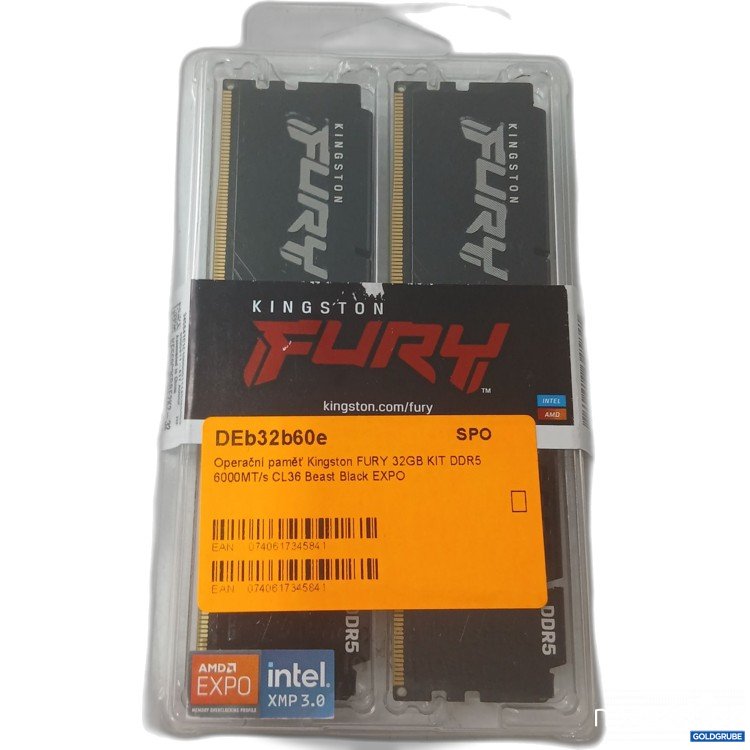 Artikel Nr. 988130 Artikel Nr. 988130: Kingston Fury Beast DDR5 32GB Kit (2x16GB)