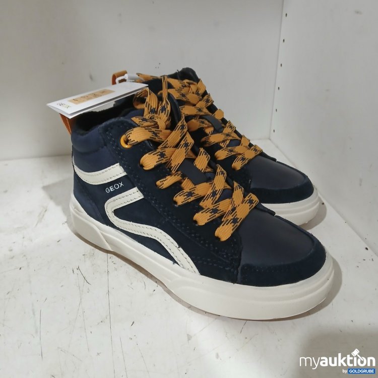 Artikel Nr. 990130 Artikel Nr. 990130: Geox J Weemble B. A. Kinderschuhe Navy/Yellow