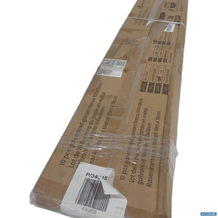 Artikel Nr. 994130 Artikel Nr. 994130: Vounot Rasenkante aus Metall 10m x 18cm