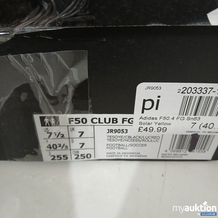 Artikel Nr. 997130: Adidas Fußballschuhe F50 Club FG Größe 40 2/3