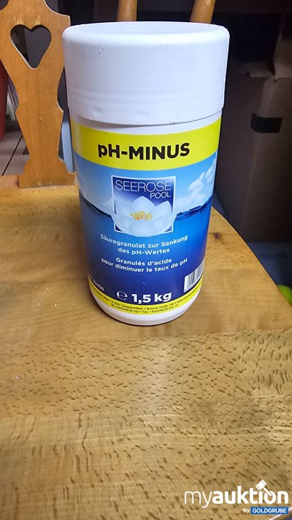 Artikel Nr. 397131: Seerose Pool pH-Minus 1,5kg