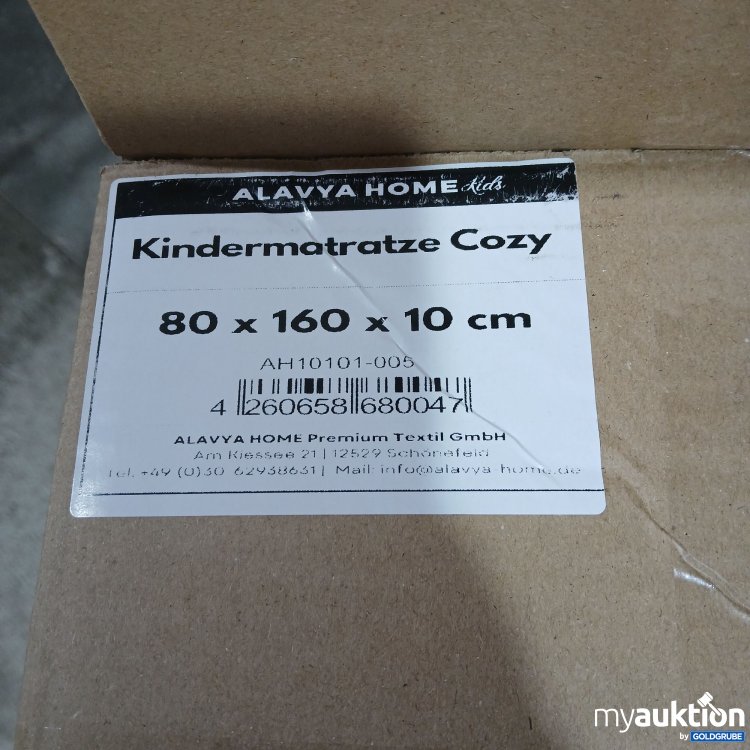 Artikel Nr. 442131: Alavya Home Kindermatratze Cozy 80x160x10cm 