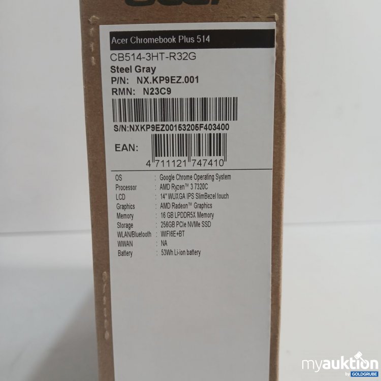 Artikel Nr. 447131: Acer Chromebook Plus 514 CB514-3HT-R32G