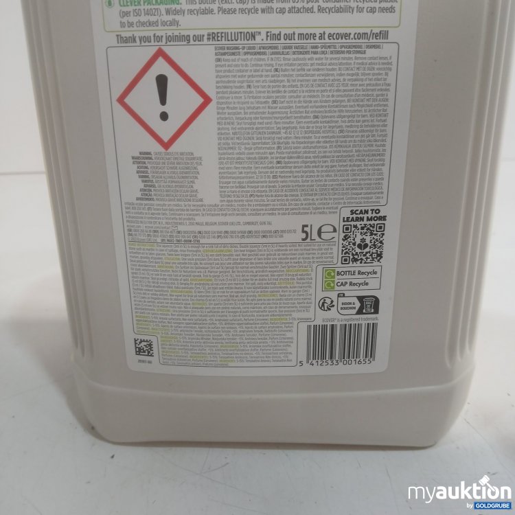 Artikel Nr. 462131: Ecover Spülmittel Lemon & Aloe Vera 5 l