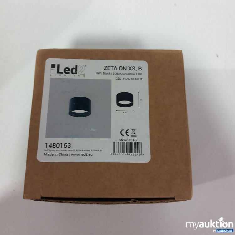 Artikel Nr. 521131 Artikel Nr. 521131: LED2 Zeta On XS, B 1480153 black