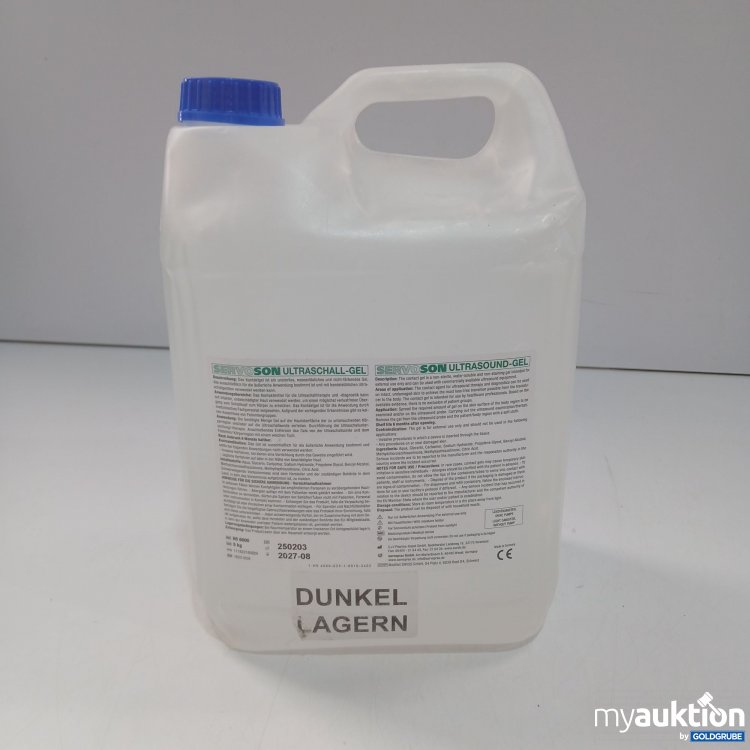 Artikel Nr. 871131 Artikel Nr. 871131: ServoSon Ultraschall-Gel 5kg