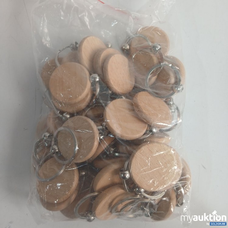 Artikel Nr. 874131 Artikel Nr. 874131: Holzschlüsselanhänger Rund ca 40Stk