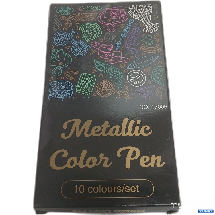 Artikel Nr. 887131: Metallic Color Pen 10 Stück 