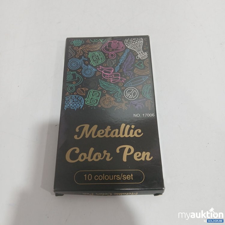 Artikel Nr. 887131: Metallic Color Pen 10 Stück 