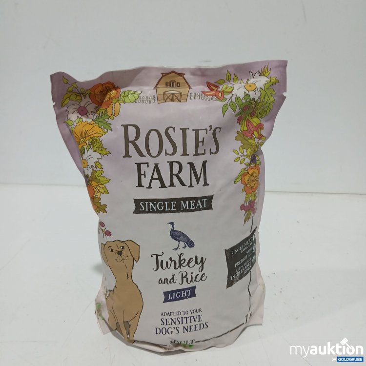 Artikel Nr. 890131: Rosie's Farm Turkey and Rice Light 1kg 