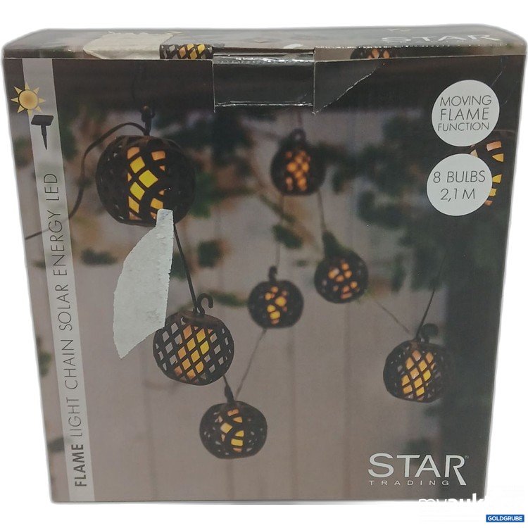 Artikel Nr. 915131: Star Trading Flame Light Chain Solar LED 2,1m