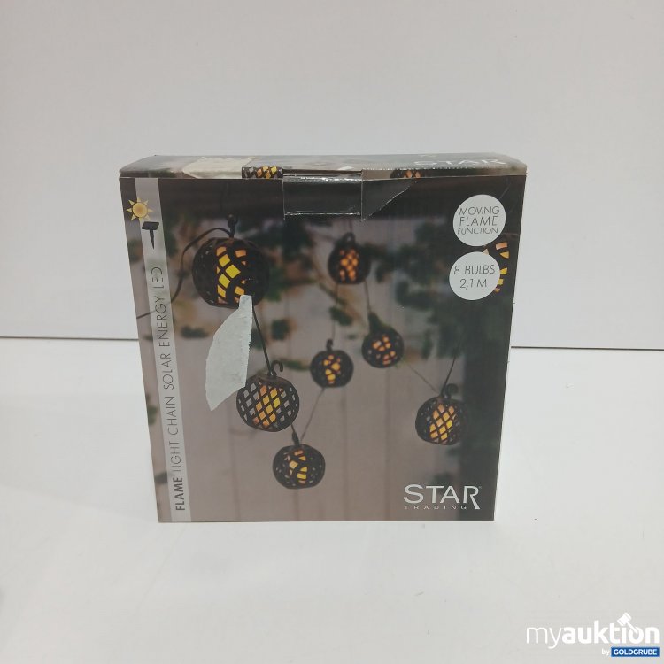 Artikel Nr. 915131: Star Trading Flame Light Chain Solar LED 2,1m