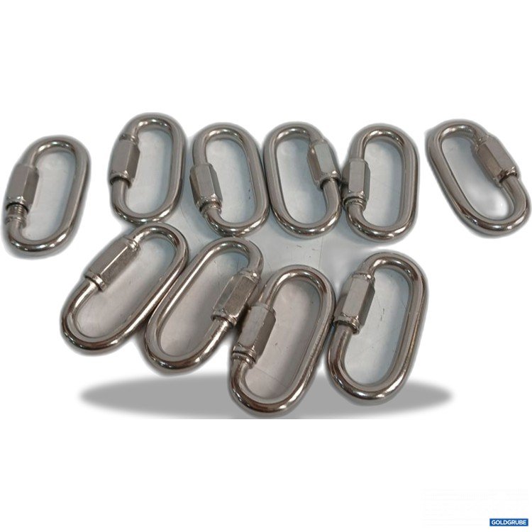 Artikel Nr. 920131: Karabinerhaken 10 Stück