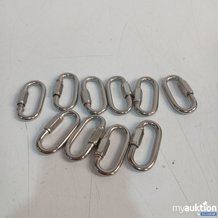 Artikel Nr. 920131: Karabinerhaken 10 Stück