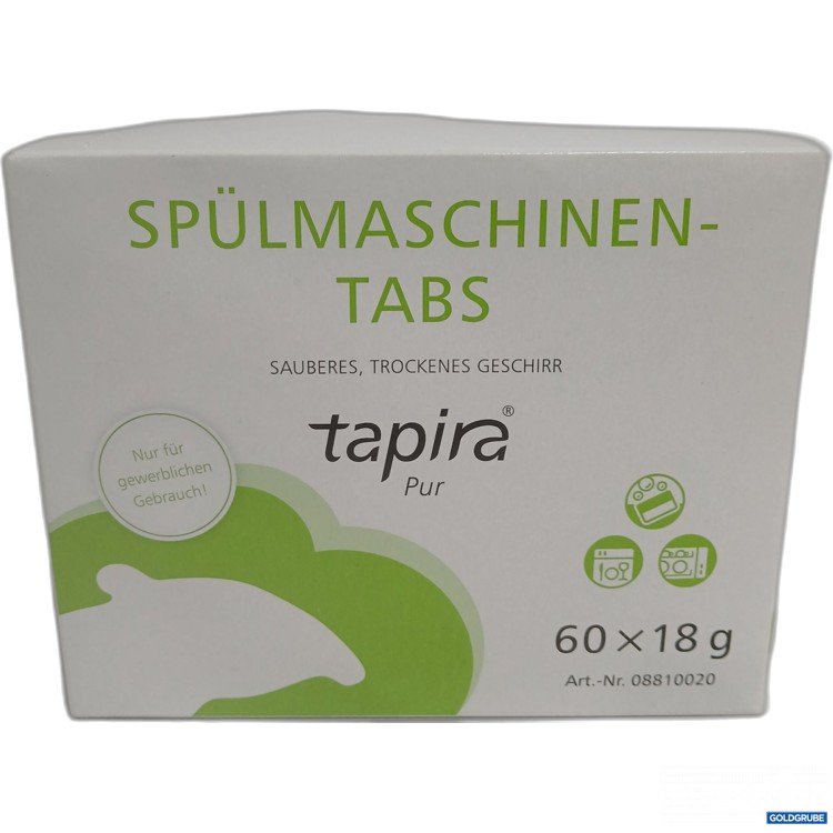 Artikel Nr. 958131: Tapira Pur Spülmaschinen Tabs 60x18g 