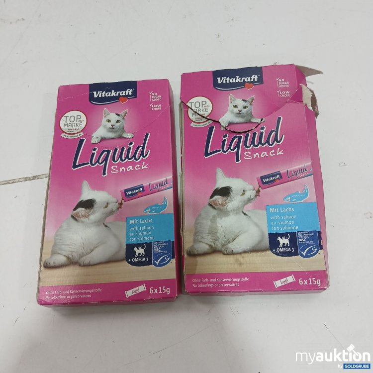 Artikel Nr. 963131: Vitakraft Liquid Snack 2Stk 12x15g mit Lachs 