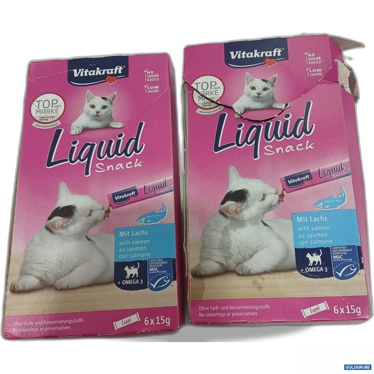 Artikel Nr. 963131: Vitakraft Liquid Snack 2Stk 12x15g mit Lachs 