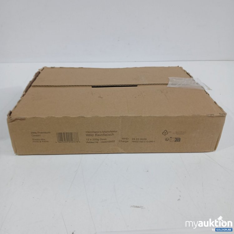 Artikel Nr. 967131: Herrmann's Manufaktur Wild Reinfleisch 12x200g 