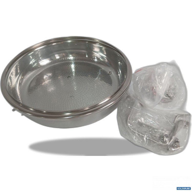 Artikel Nr. 992131 Artikel Nr. 992131: Okura Edelstahl-Wok Dm ca 28cm mit Deckel