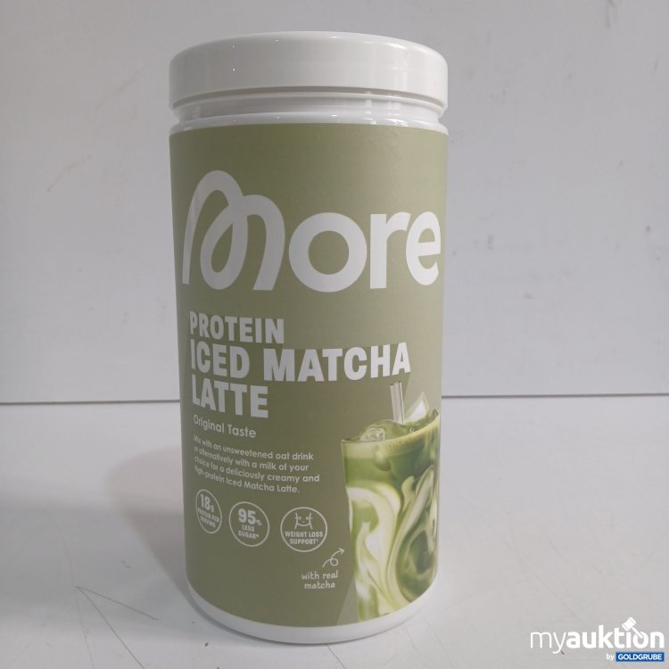 Artikel Nr. 993131 Artikel Nr. 993131: More Protein Iced Matcha Latte Original Taste 500g